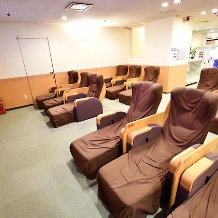 Capsule Hotel Asahi Plaza Shinsaibashi Osaka Dış mekan fotoğraf