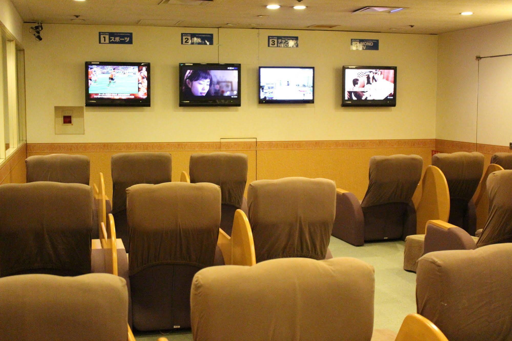 Capsule Hotel Asahi Plaza Shinsaibashi Osaka Dış mekan fotoğraf