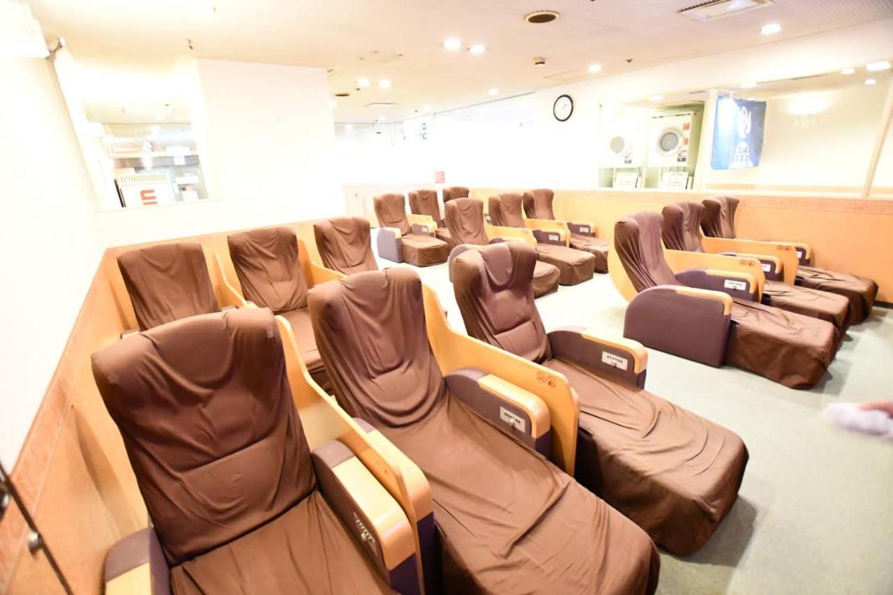 Capsule Hotel Asahi Plaza Shinsaibashi Osaka Dış mekan fotoğraf